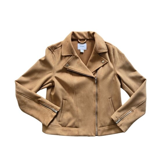 Women's Faux Suede Jacket (Medium) - Picture 1 of 9
